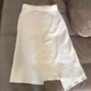 Naadam Beige Skirt S NWT